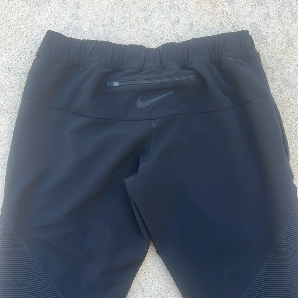Nike Air X Fear of God Ti Run Black Jogger Pants Boys Size XL - Picture 8 of 13